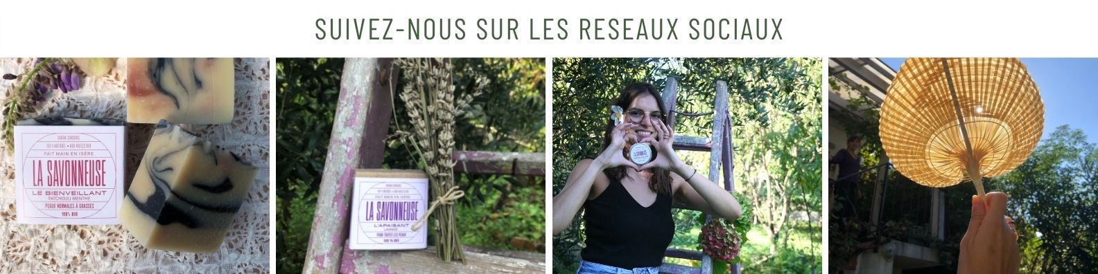 Lien vers la page instagram de La Savonneuse Lien vers la page instagram de La Savonneuse